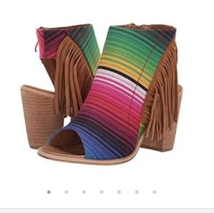 Venus Serape Booties
